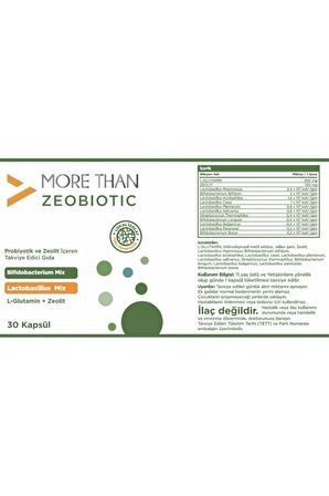 More Than Zeobiotic 30 Kapsül