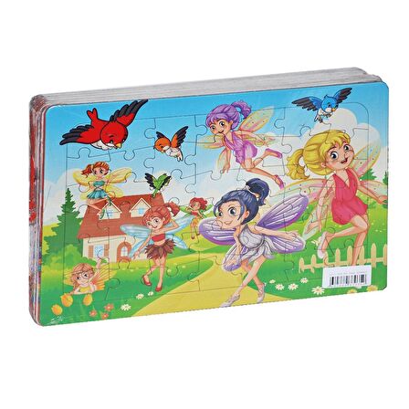 Utku Orta Boy Frame Boyamalı Puzzle 9 Model (Okul Yolculuğu) Puzzle Lc073