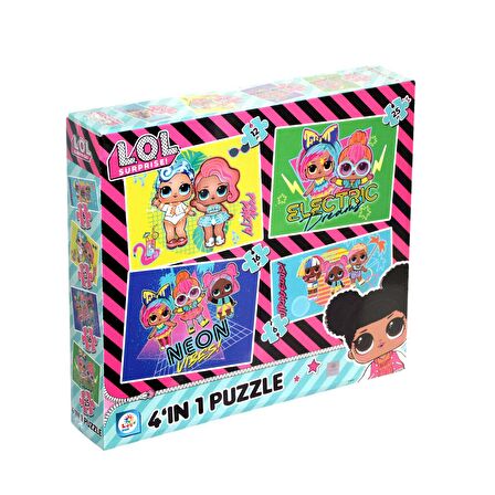 Laço Fantastik 6+12+16+25 Parça Çocuk Puzzle