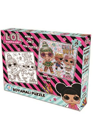 BigsToy Lol 4+ Yaş Büyük Boy Puzzle 35 Parça