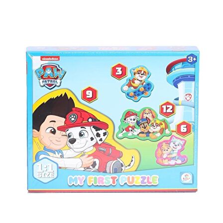 Loço Kids PW7932 1+ Yaş Büyük Boy Puzzle 3 - 6 - 9 - 12 Parça