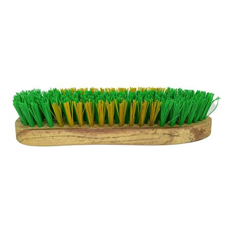 Star Halı Fırçası Tahta Fırça Nalın Fırça Karışık Renk 20 Cm