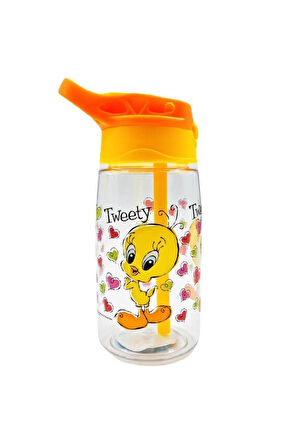 Tohana Tweety Figürlü Pipetli Matara 480 Ml TP696-53