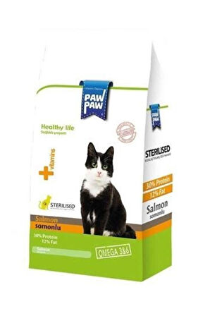 Sterilised Kısırlaştırılmış Somonlu Kedi Maması 1 Kg