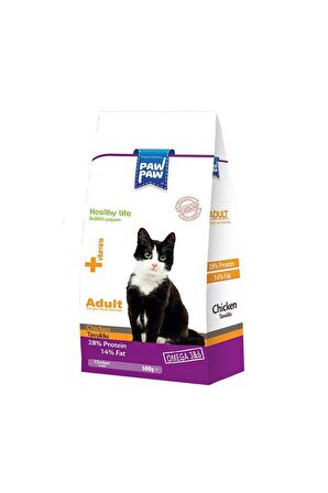 Paw Paw Tavuk Etli Yetişkin Kedi Maması 10 kg