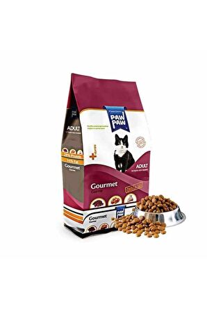 PawPaw Gurme Multicolor Yetişkin Kedi Maması 10 kg