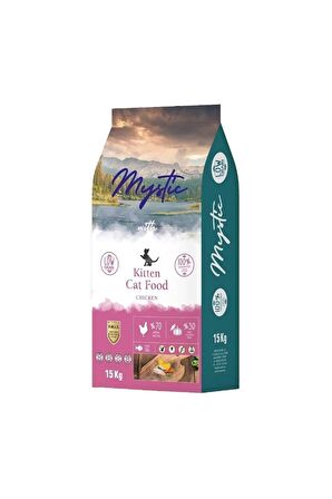 Mystic Az Tahıllı Yavru Kedi Maması Tavuklu 15 Kg