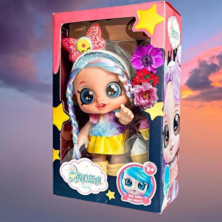 Ceo Design Global Toys - GL100354 Roza Şeker Kız Roza Sweet Girl, Sesli Şeker Kız