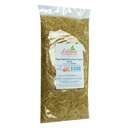Doğal Öğütülmüş Çuha Çiçeği Ballı Baba Otu 100 Gr Paket