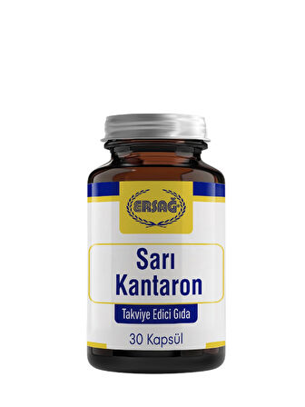 Ersağ Sarı Kantaron Gıda Takviyesi (30 Kapsül)
