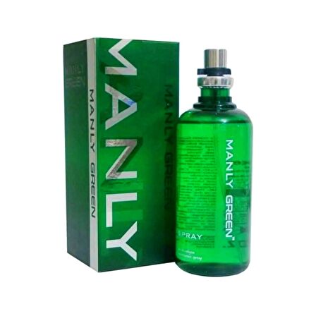 Manly Green EDC 125 Ml Erkek Parfüm 12 Adet