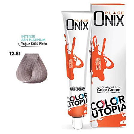 ONİX TÜP SAÇ BOYASI & NO:12/81 YOĞUN KÜLLÜ PLATİN