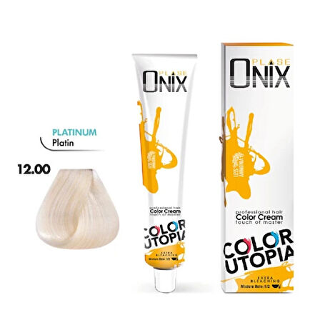 ONİX TÜP SAÇ BOYASI & NO:12/00 PLATİN