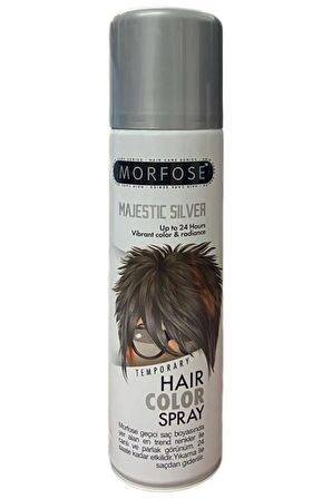 Morfose Renkli Saç Spreyi-Geçici Boya-150 Ml.