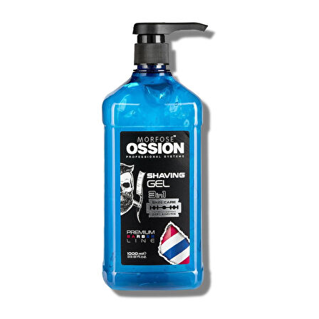 Ossion Shaving Gel 3 in 1 1000ml