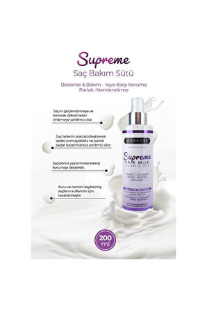 Morfose Supreme Saç Bakım Sütü 300ml