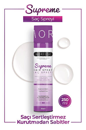 Morfose Saç Sprey Supreme Collagen 250 Ml