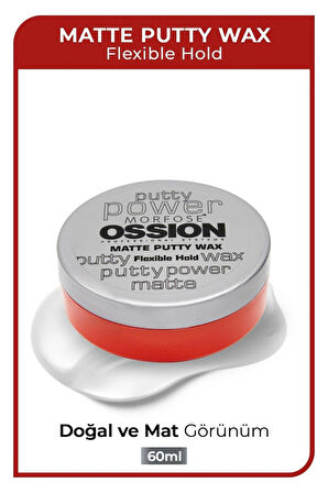 Morfose Ossion Matte Putty Wax 60 Ml