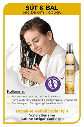 MORFOSE  SAÇ KÖPÜĞÜ SÜT BAL 200 ML
