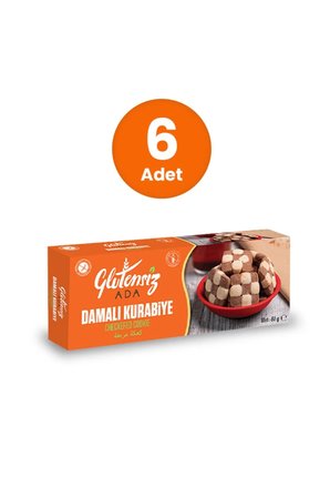 Glutensiz Damalı Kurabiye 81 GR (6 ADET)