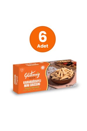 Glutensiz Karabuğdaylı Mini Grissini 100 GR (6 ADET)