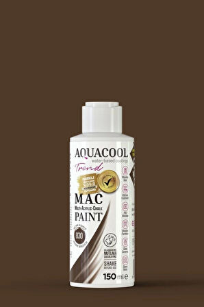 Aquacool Trend Su Bazlı Akrilik Dönüşüm Boyası 830 Sıcak Kahve 150ml