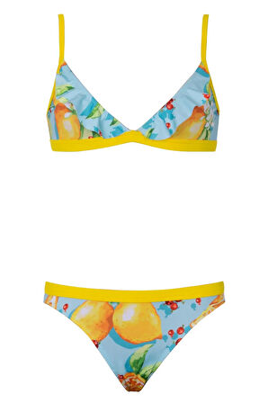 KOM KIZ ÇOCUK GRAPE BIKINI