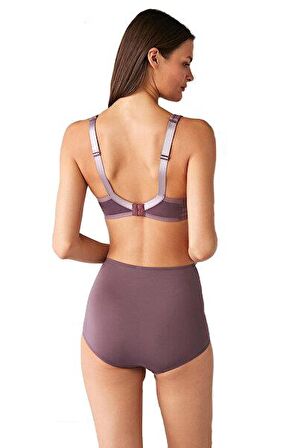 Kom Bianca Yüksek Bel Mürdüm Külot 