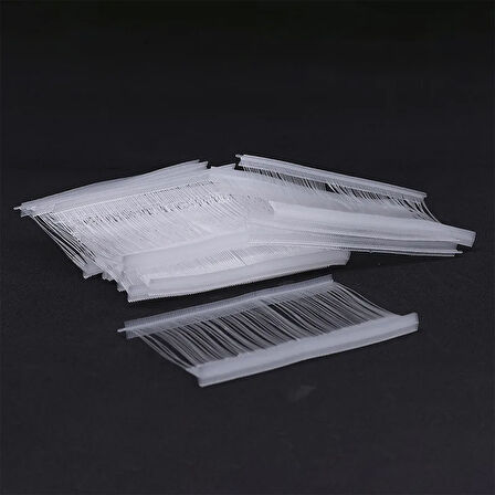 Fuyaku 20 MM Mikro Standart Kılçık Etiketleme Plastiği Şeffaf (10.000 Adet)