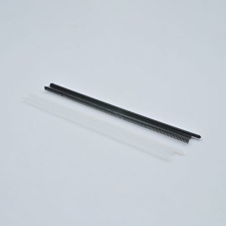 Fuyaku 4.4 MM I-End Mikro İnce (Fine) Kılçık Etiketleme Plastiği Siyah (10.000 Adet)