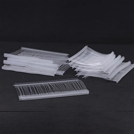 Fuyaku 13 MM ID-End Mikro İnce (Fine) Kılçık Etiketleme Plastiği Şeffaf (10.000 Adet)
