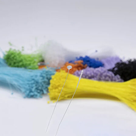 Fuyaku 12" Elle Geçmeli Kılçık Etiketleme Plastiği Şeffaf (5.000 Adet)