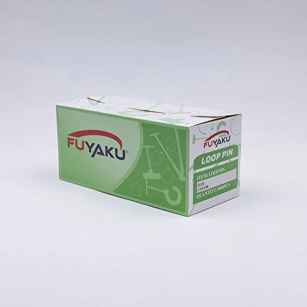 Fuyaku 3" Elle Geçmeli Kılçık Etiketleme Plastiği Siyah (5.000 Adet)