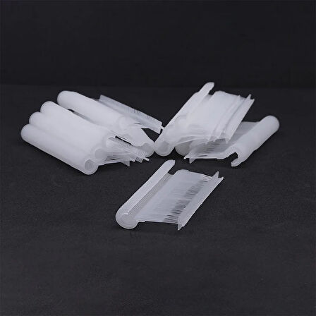 Fuyaku 38 MM Hook Pin Açık Kanca Kılçık Etiketleme Plastiği Şeffaf (5.000 Adet)