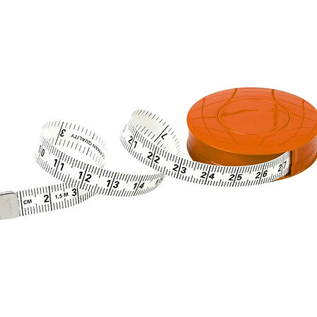 Mezura Otomatik 1.5 Metre Turuncu