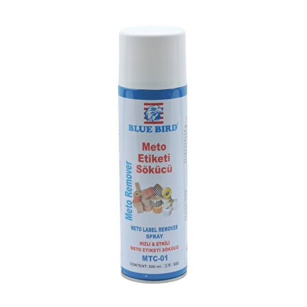 Bluebird MTC-01 Meto Söktürücü Sprey (500 ml.)