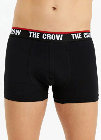 The Crow Siyah Erkek Boxer TC1918_THE CROW BOXER