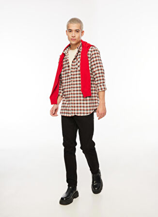 The Crow MANCHESTER Erkek  Kiremit Gömlek