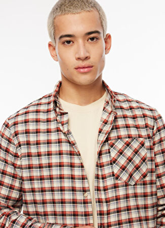 The Crow MANCHESTER Erkek  Kiremit Gömlek