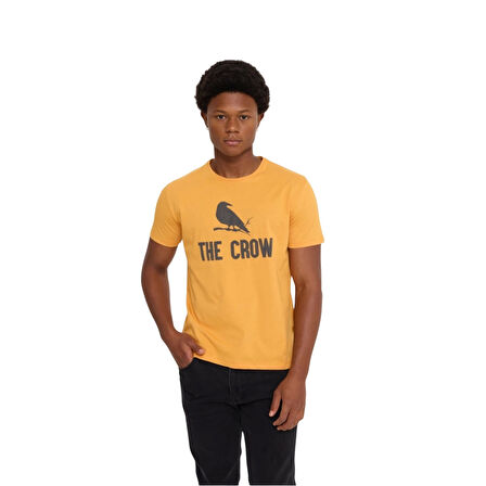 Erkek T-shirt Black GREAT CROW
