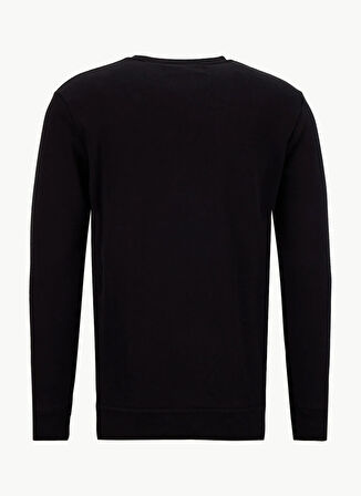 The Crow Bisiklet Yaka Siyah Erkek Sweatshırt TC1950_COLOURFUL