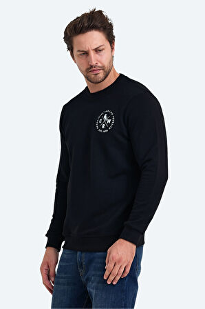 The Crow LIFE Erkek  Siyah Sweatshirt