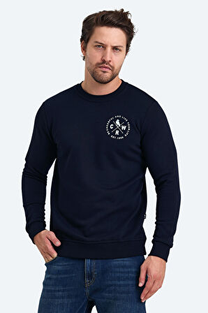The Crow LIFE Erkek Sweatshirt Lacivert