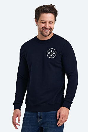 The Crow LIFE Erkek Sweatshirt Lacivert