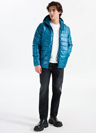 The Crow Petrol Erkek Mont TC5102_COVERT