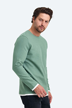 The Crow BRUCE WILLIS Erkek  Haki Sweatshirt