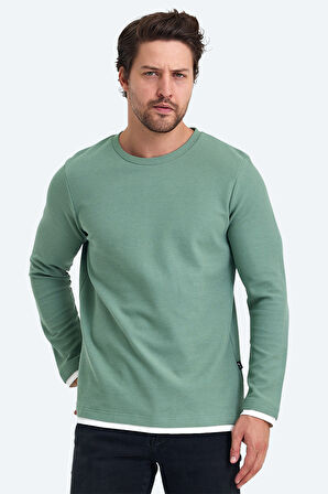 The Crow BRUCE WILLIS Erkek  Haki Sweatshirt