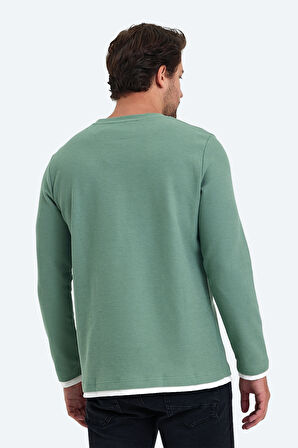 The Crow BRUCE WILLIS Erkek  Haki Sweatshirt