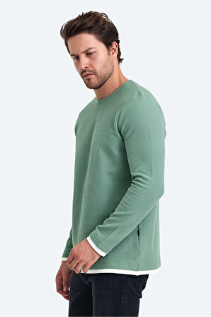 The Crow BRUCE WILLIS Erkek  Haki Sweatshirt