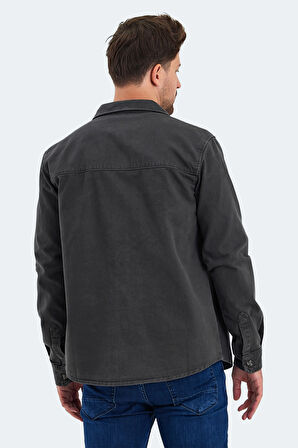 The Crow PETER Erkek  Antrasit Gömlek